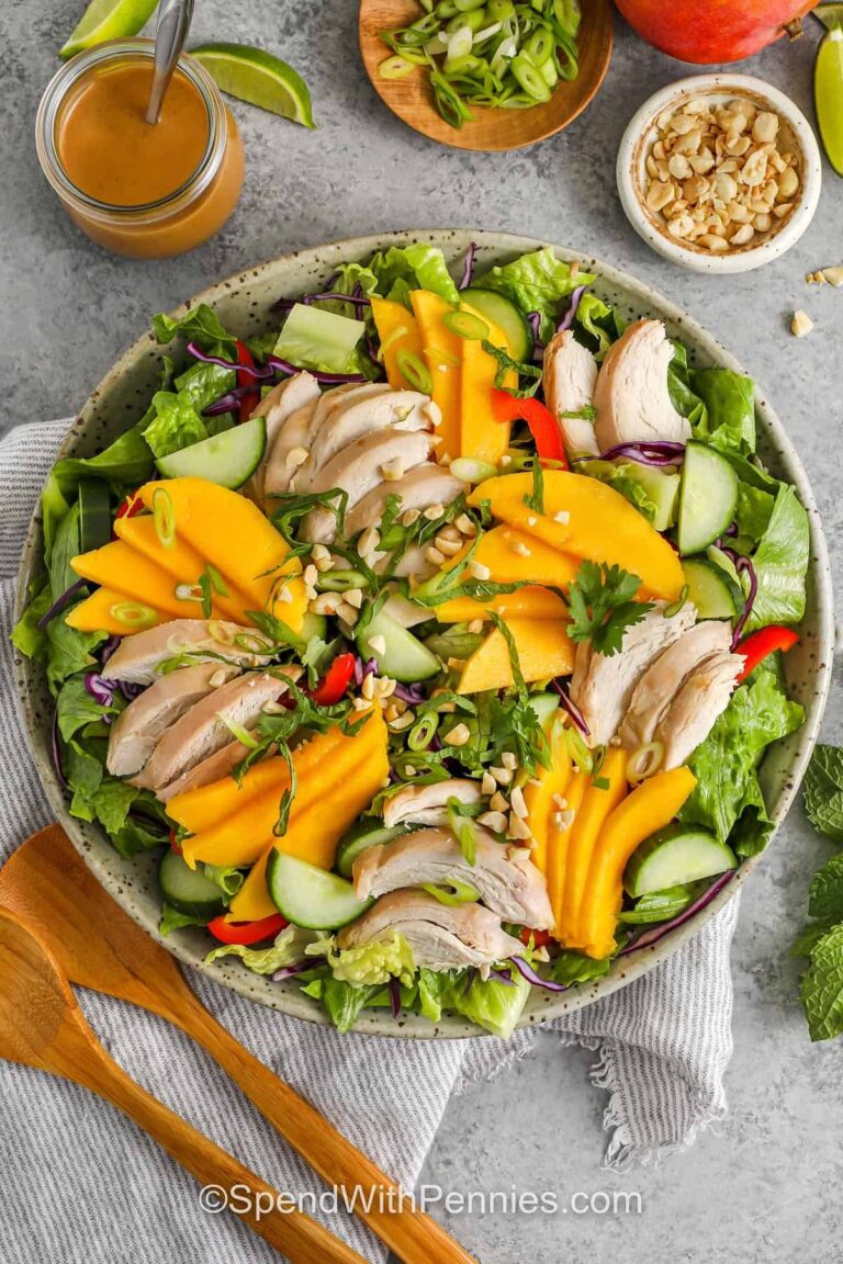 Fresh Mango Chicken Salad You’ll Crave