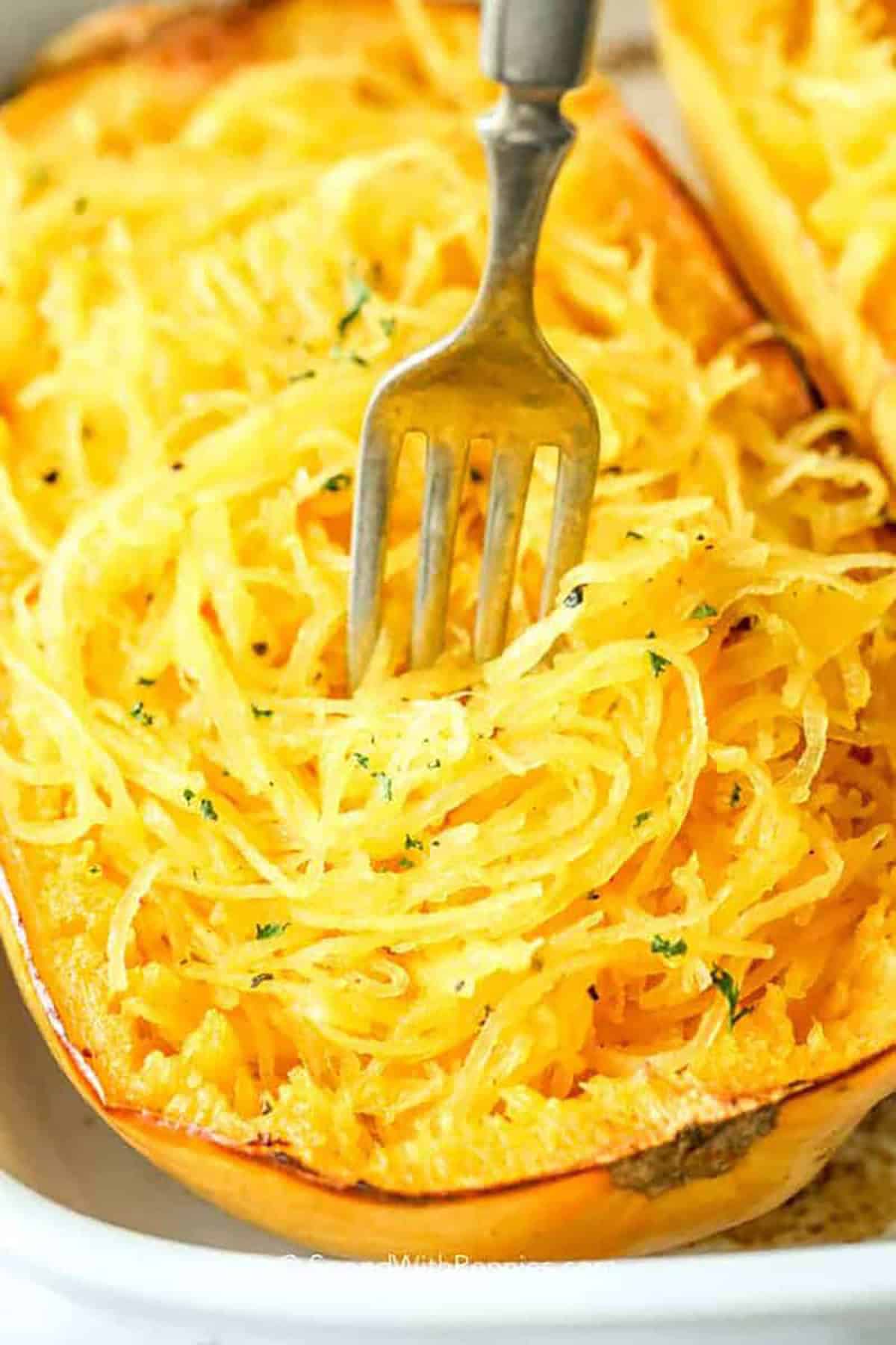 This Simple Baked Spaghetti Squash Belongs in Your Rotation