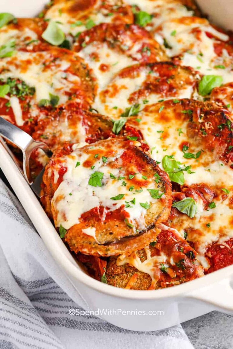 All the Flavor, Less Mess: Eggplant Parmesan
