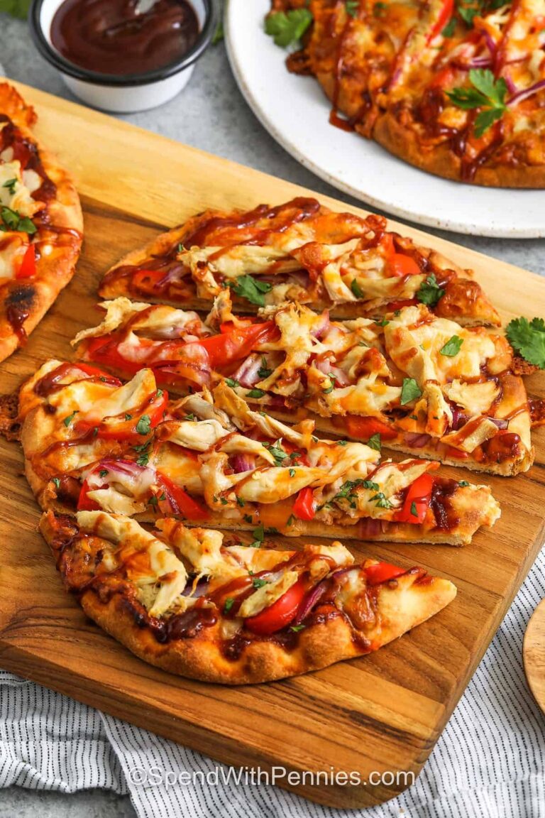 Easy BBQ Chicken Flatbread You’ll Crave