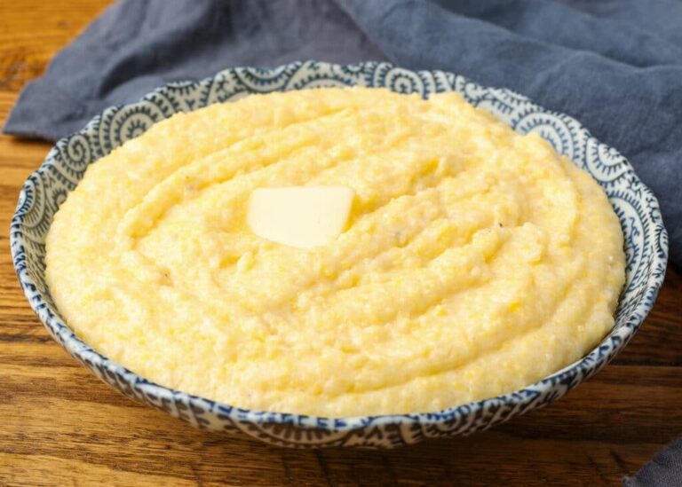 Creamy Cheesy Polenta