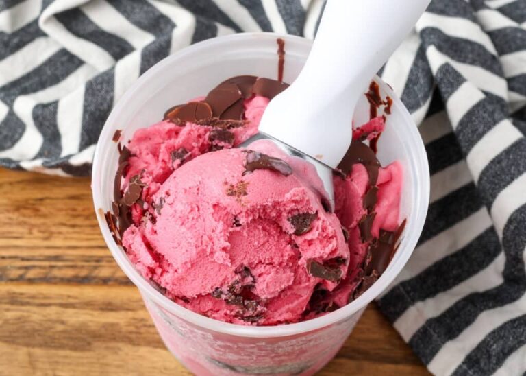 Cranberry Ice Cream
