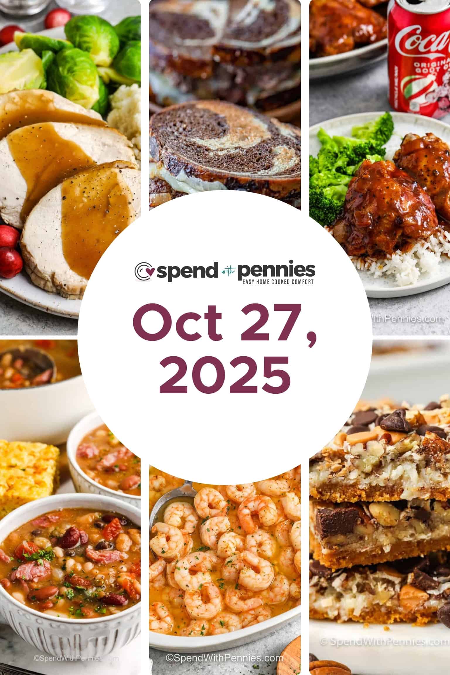 Weekly Meal Plan Oct 27, 2025