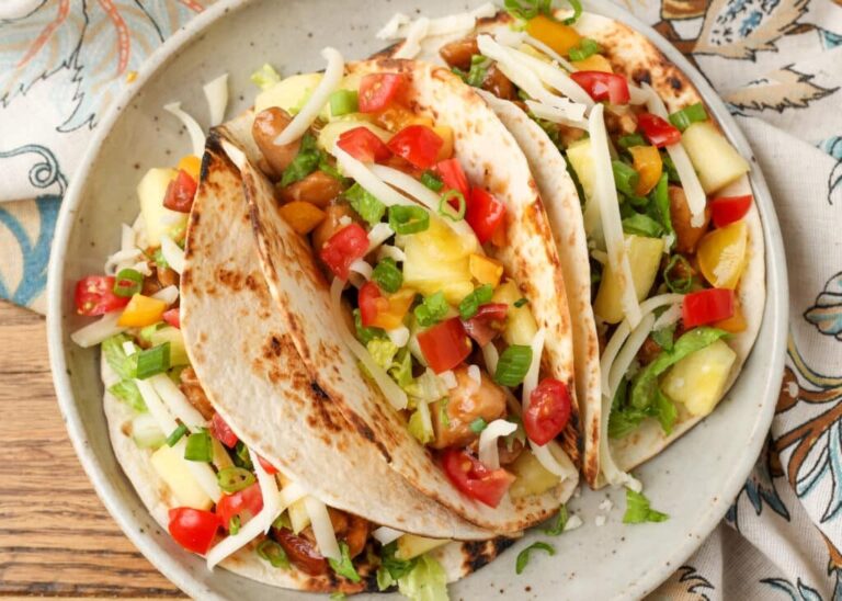Pineapple Chicken Tacos