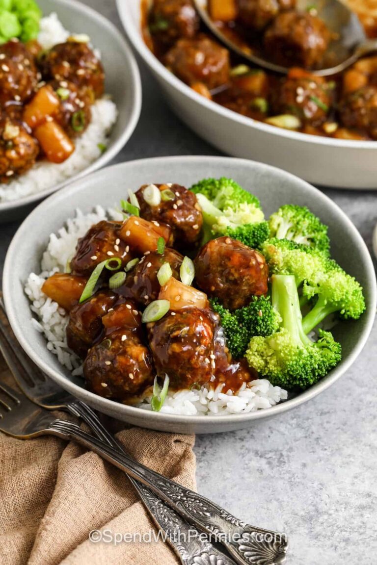 Teriyaki Meatballs