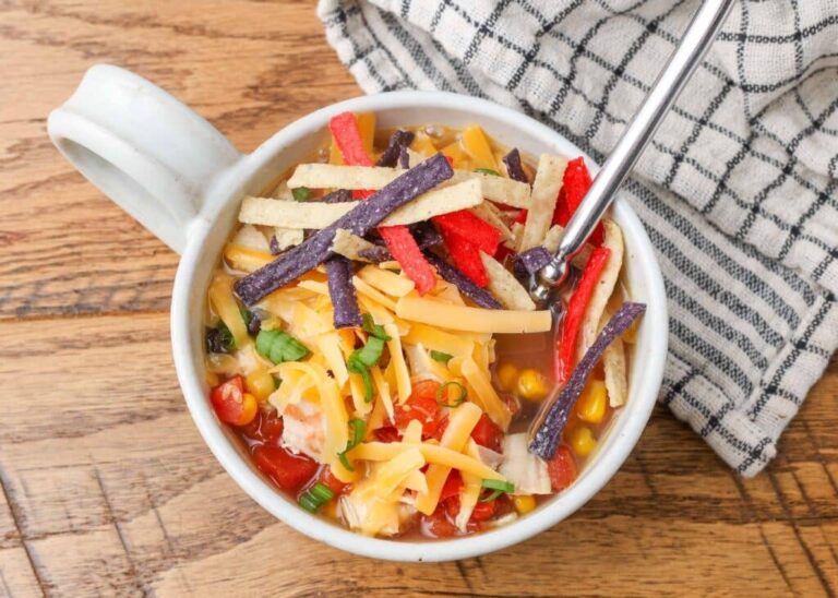 10 Minute Southwest Chicken Soup