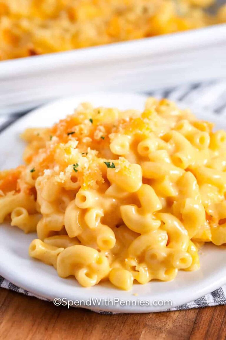 Ultra-Creamy Velveeta Mac & Cheese (So Easy!)