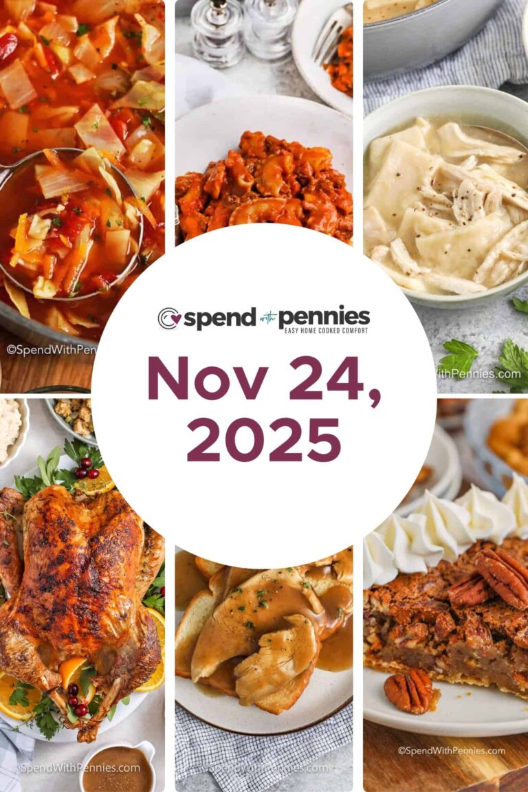 Weekly Meal Plan Nov 24, 2025