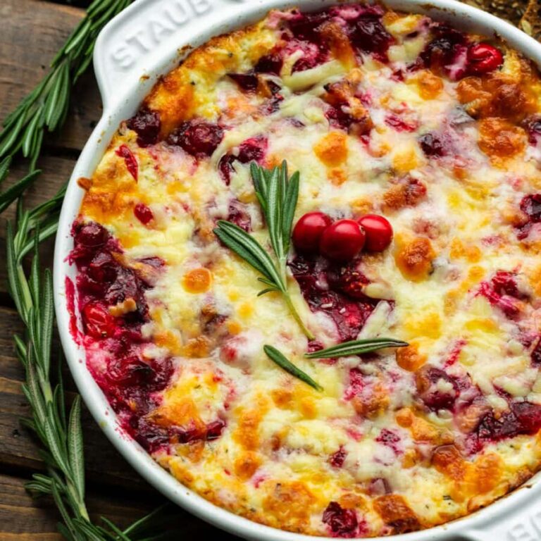 Baked Cranberry Cream Cheese Dip