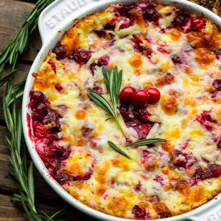 Baked Cranberry Cream Cheese Dip